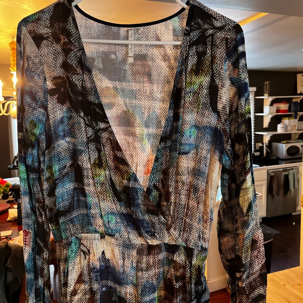 Willow & Clay Long Sleeve Romper (M)